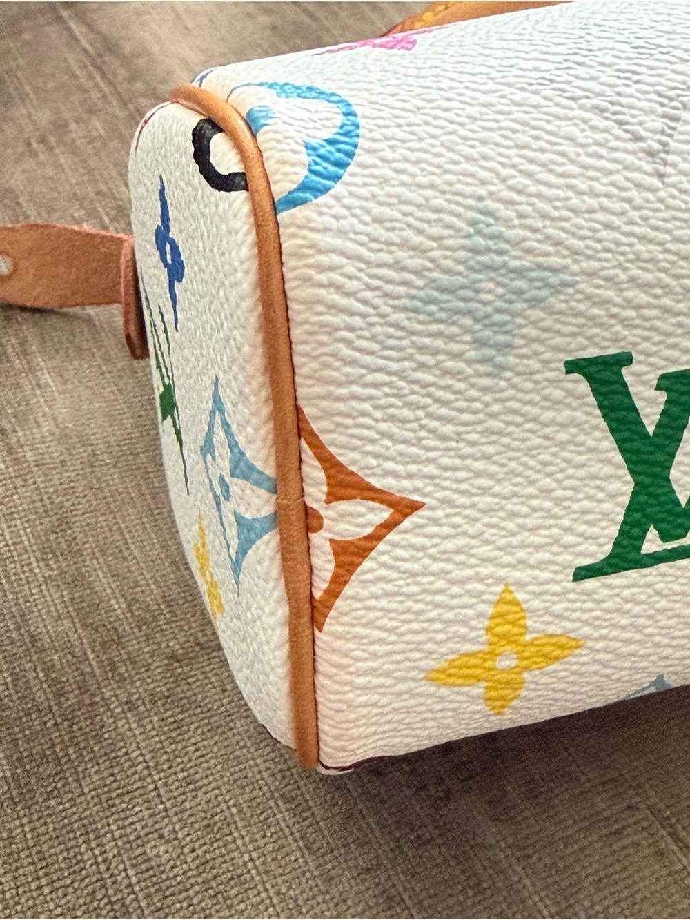 ✨ PRISTINE ✨💯% Authentic Louis Vuitton Multicolor Monogram Nano Speedy - Picture 6 of 12